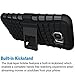K-Xiang Samsung Galaxy S6 Case,K-Xiang (Armor Series) Heavy Duty Dual Layer Shockproof Silicone Phone Protective Case TPU Hybrid Kickstand Cover for Samsung Galaxy S6 (Black)