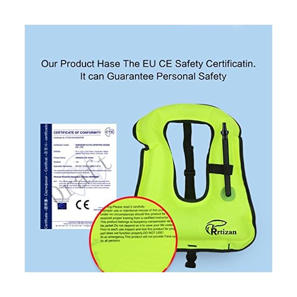 Rrtizan-Unisex-Adult-Portable-Inflatable-Canvas-Life-Jacket-Snorkel-Vest-For-Diving-Safety