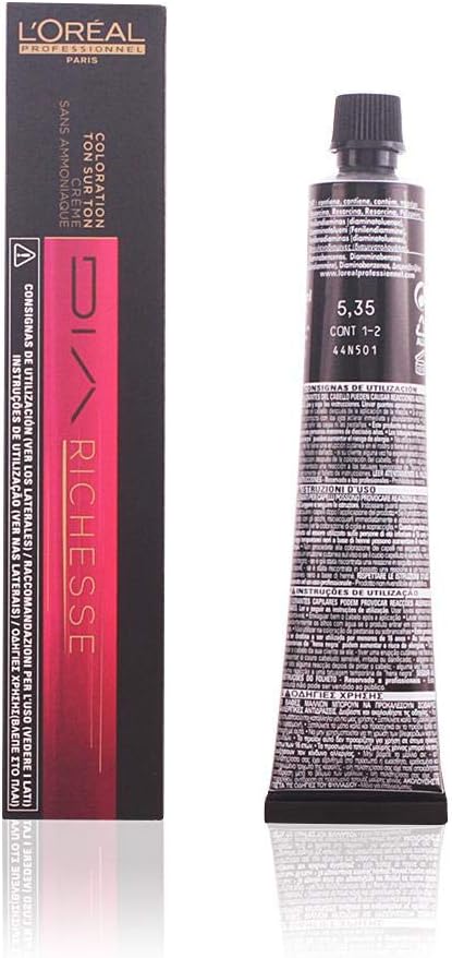 L'Oreal Diarichesse 5.35 Chestnut Brown 50ml Ammonia Free Tone On Tone Hair Dye