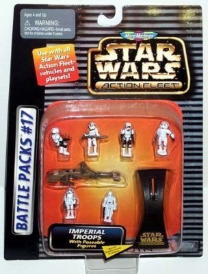 Star Wars Action Fleet Micro Machines Battle Pack #17 - Imperial Troops