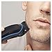 Braun 9-in-1 All-in-one trimmer MGK5080 Beard Trimmer & Hair Clipper, Body Groomer, Ear & Nose Hair Trimmer, Detail Trimmer Attachment, Black/Blue