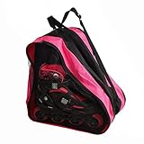 High Bounce Rollerblades Bag, Hockey Skate Figure Shoes Case Roller Holder Inline & Helmet