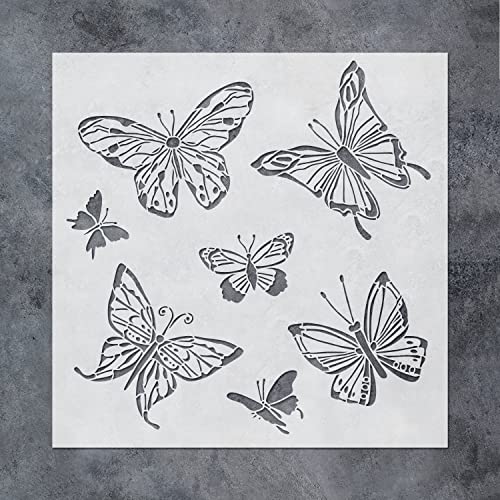 GSS Designs Butterfly Stencil Butterflies Stencils Template for