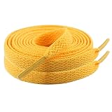 MOCATH 2 Pairs Flat Shoe laces Colorful Shoelaces