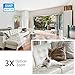 Reolink Indoor Camera PTZ 5MP HD 2.4/5G WiFi 4X Optical Zoom Baby Monitor Wireless Home Security Pet Dog Cam Pan Tilt Zoom, Night Vision Two Way Audio Activity Alert | C2 Pro