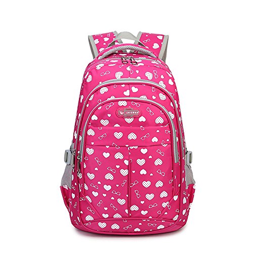 Sweetheart printed backpack for girls children kids sch…