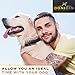 Donidin Silent Electronic Anti-Bark Dog Training Collar. 7 Adjustable Sensitivity Control Levels for Small or Medium Dogs. Free Bonus