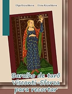 Livro Baralho de tarô Visconti-Sforza para recortar