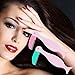 3 Pcs Eyebrow Razor Facial Hair Razor, Stainless Steel Eyebrow Shaper Security Design, Foldable Eyebrow Trimmer Facial Hair Remover for Women