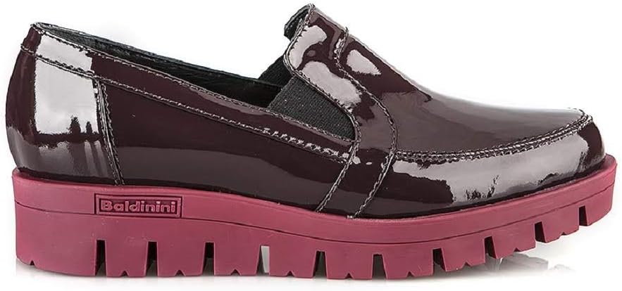 Baldinini 6116 Bordo Leather Italian Designer Women Shoes