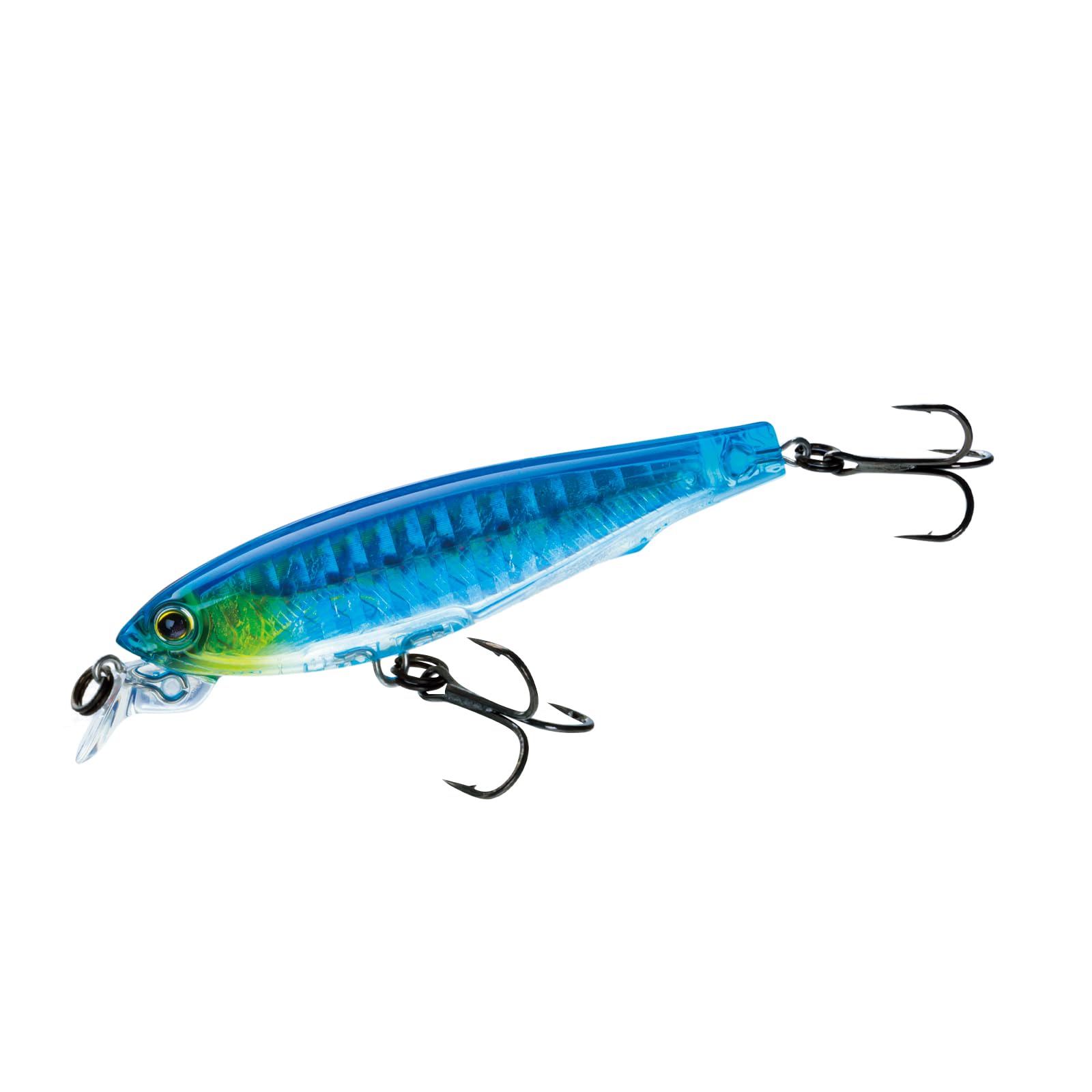 Yo-Zuri 2-3/4" Holographic Sardine Minnow Lure, 1 Piece, Suspending Twitch Bait, 3D Prism, 1/4oz, Max Diver Depth 2.5-ft