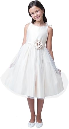satin gown for kids