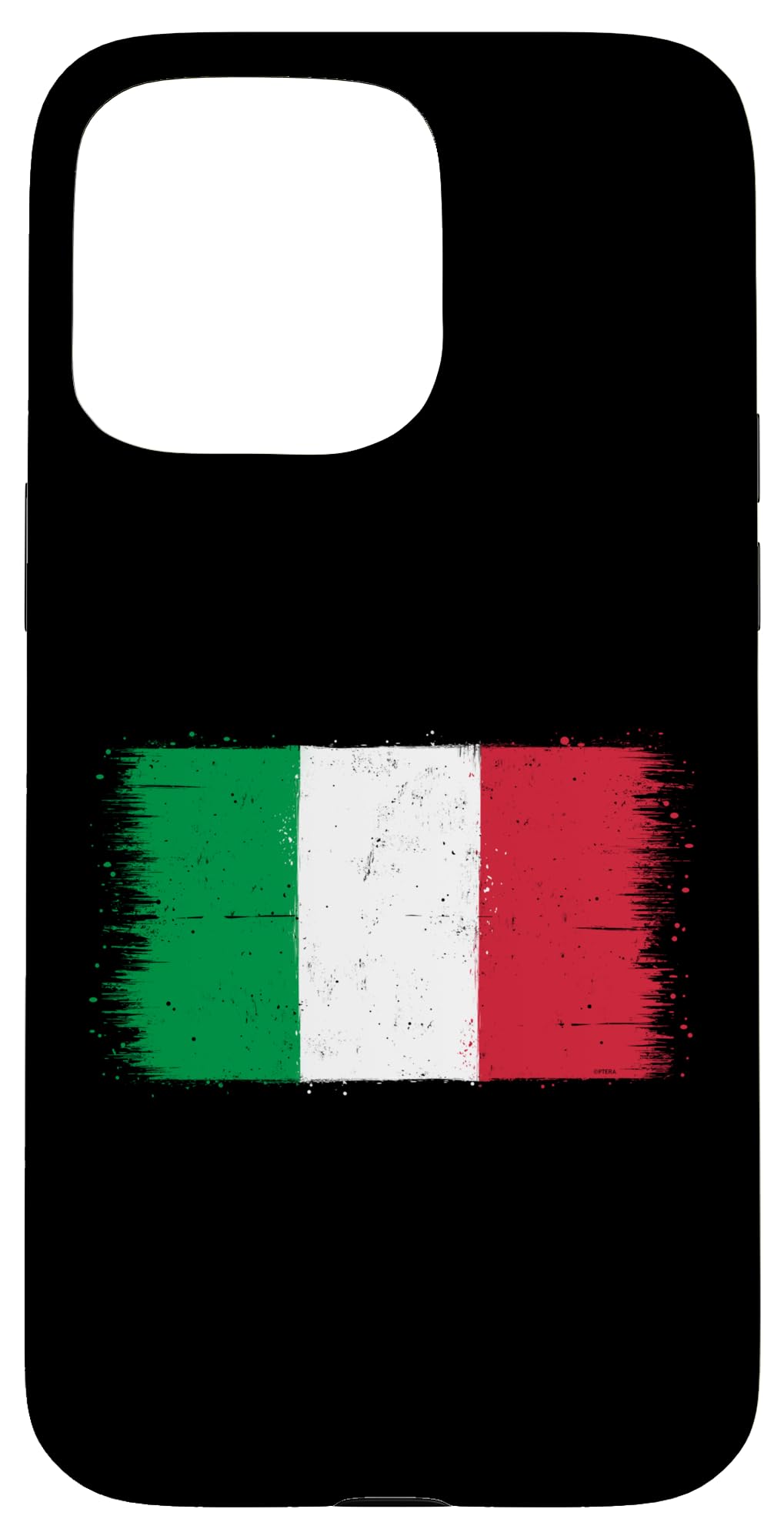 iPhone 15 Pro Max Vintage Italy Flag on Italy Day for Expat or Proud Italian Case
