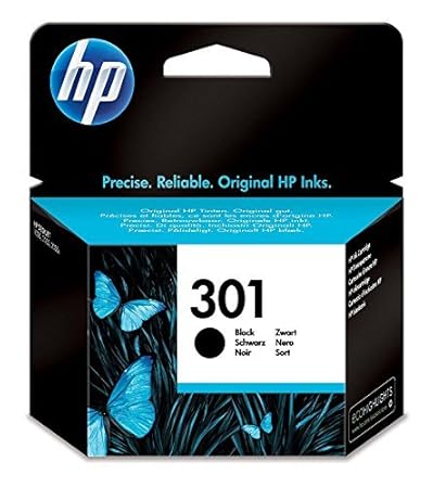 hp 301xl high yield black original ink cartridge