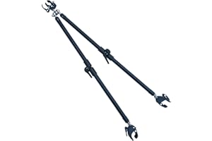 Oshhni Bike Trailer Folding Tow Hitch Connection Aluminum Alloy Accessories Lightweight for Rear Carrier Bicycle Trailer Conn