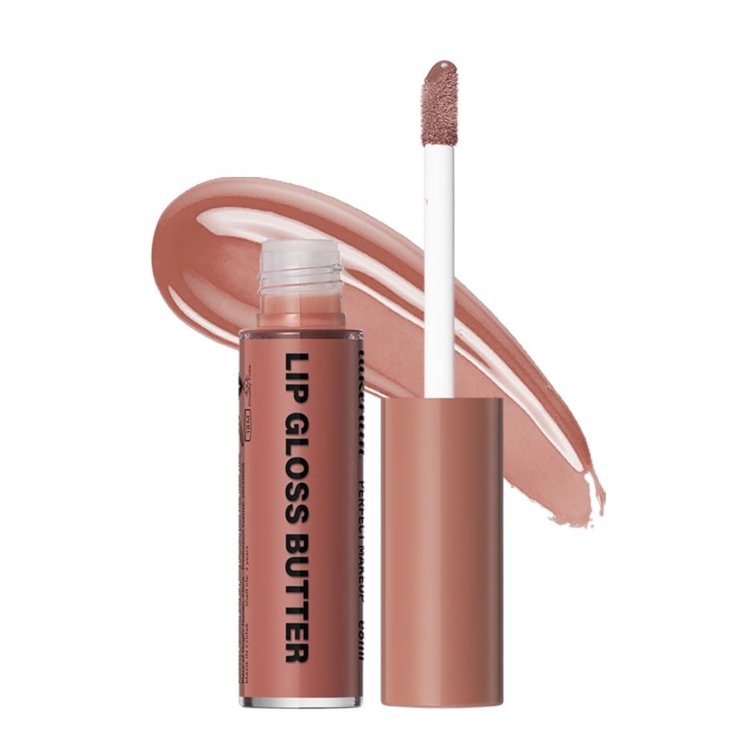 Photo 1 of **BB 10/21/26**MAEPEOR Butter Lip Gloss 13 Colors Moisturizing Non-Sticky Lip Gloss Butter Natural Hydrating Long Lasting Lip Oil Gloss (Color 13)