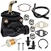 12-559-02-s Fuel Pump Kit For Kohler CH11-CH16 Engine John Deere AM133627 LT133 LT155 LT150 LT160 Rotary 13386 Garden Tractors By TOPEMAI