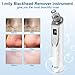 Blackhead Remover Blackhead Vacuum - Pore Vacuum Cleaner Electric Suction Facial Comedo Acne Extractor Tool with LED Display for Women & Men (white)