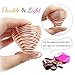 IBEET Sunmore Beauty Makeup Sponge Blender Holder Makeup Organizer Case, Rose Gold, 1 Pound