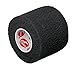 Cramer Eco-Flex Self-Stick Stretch Tape, Cohesive Tape, Flexible Elastic Sports Tape, Athletic Training Room Supplies, Easy Tear & Self-Adherent Bandage Wrap, Single 5 Yard Roll, Black