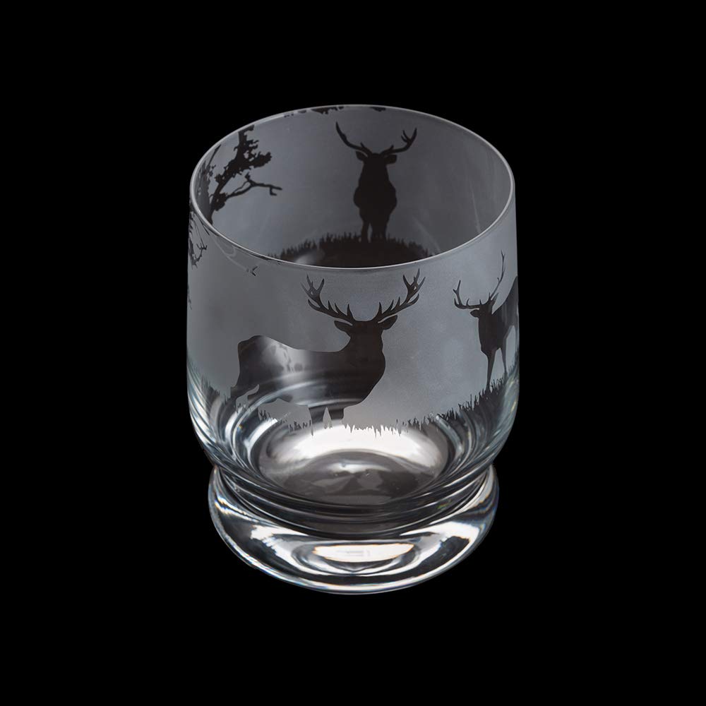 Dartington Crystal TU3407/5/STAG Aspect Tumbler Stag, 100 mm (H) 35 CL