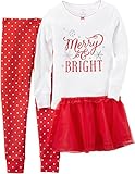 Carter's 3 Piece PJ Skirt Set (Toddler/Kid)