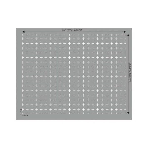 FS060R 60 mm Full-Size Raster-Schaumstoffeinlage – Bild 3