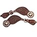 Intrepid International Women's Tear Drop Western Spur Straps
