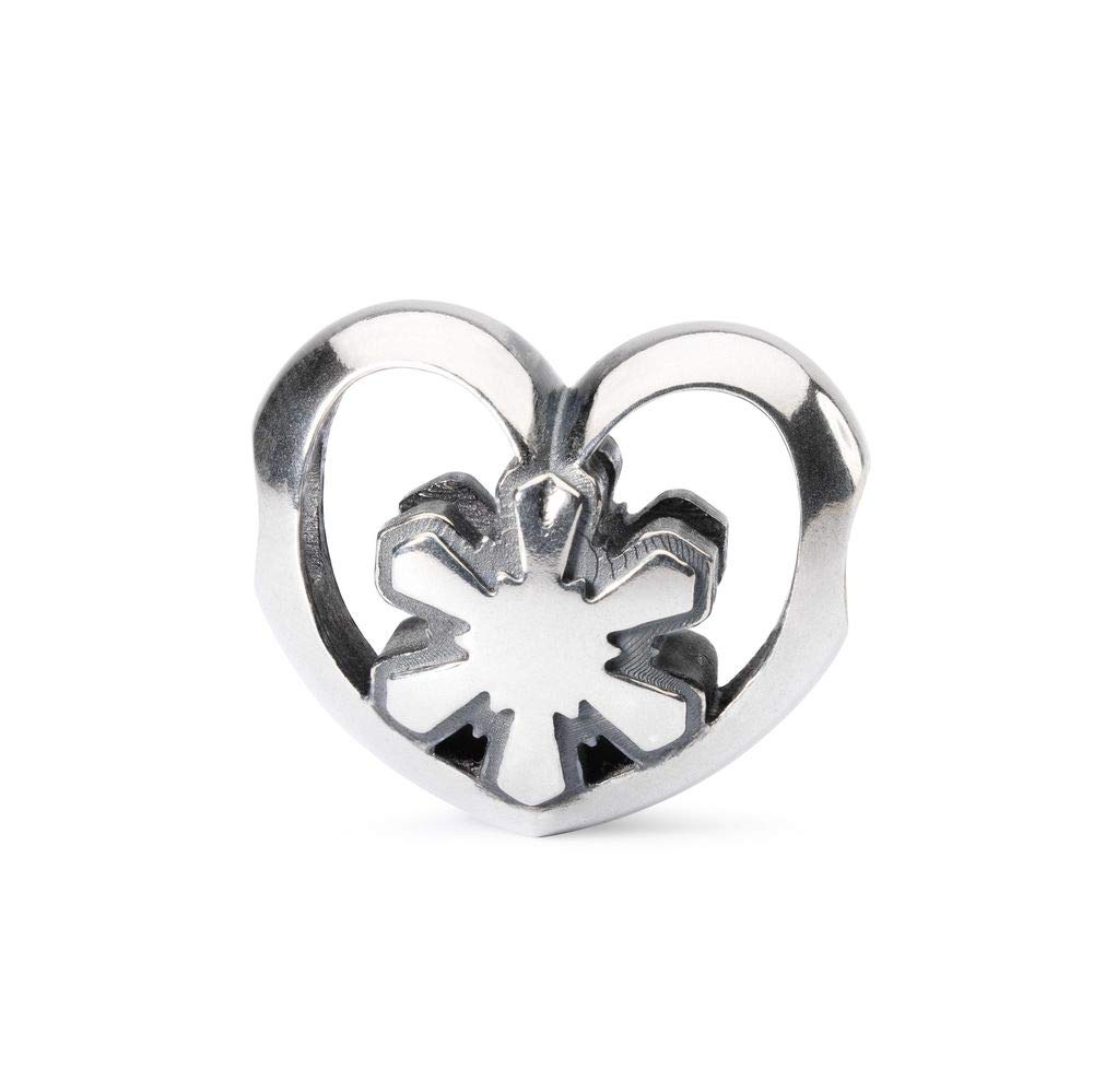 Trollbeads Silver 925 Bead Crystal Heart