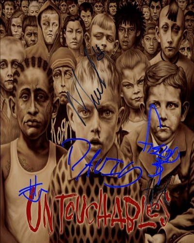 Korn Autographed Preprint Signed 11x14 Poster Photo