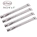 YIHAM Gas Grill Burner Tube Replacement Parts for Kenmore 146.16197211 146.16198211 146.16142210 146.34461410 146.34611410 146.46366610 146.46372610 BBQ Pro 146.23676310 14 3/4 Inch Set of 4 KB871
