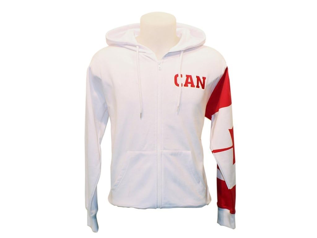 Flag Hoody Canadian Flag (2XL) Clothing