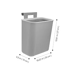 FONDOTIN Wall Mounted Trash Bin Compact Kitchen