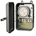 Woods 59104RWD Outdoor 24-Hour Heavy Duty Mechanical Time Switch; 208/277V 40A DPST