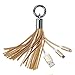 Aprilday Keychain USB Micro iPhone Charging Cable Portable Short Fast Sync Charging Cable Cord Compatible iPhone 6/7/8,Andriod Samsung and More (Rose Gold +Gold)