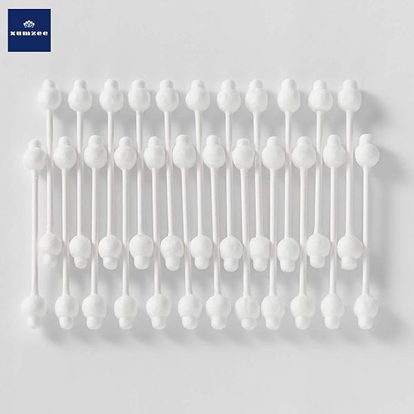 224PCS BABY SAFETY COTTON SWABS WITH LARGE TIPS (4 PACKS OF 56 CT), 100% CHEMICAL-FREE GENTLE BABY QTIPS, HYPOALLERGENIC SAFETY SWABS FOR NEWBORN, BABIES,TODDLER, KIDS AND EVEN ADULTS