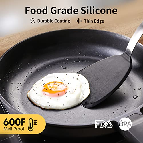 2022 Upgraded Spatula Silicone Heat Resistant, GEEKHOM Silicone