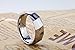 TUSEN JEWELRY Polished Facet Cut Shiny Tungsten Carbide Wedding Band Ring 8MM Size