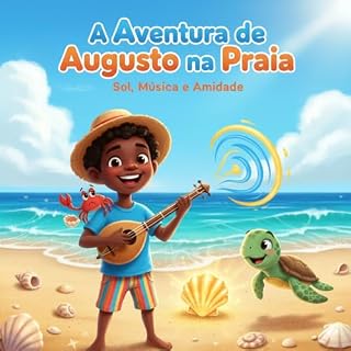Livro A Aventura de Augusto na Praia