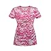 Rothco Women’s Camo T-Shirt Longer Length Shirt Causal Womens Tee Shirt Short Sleeve