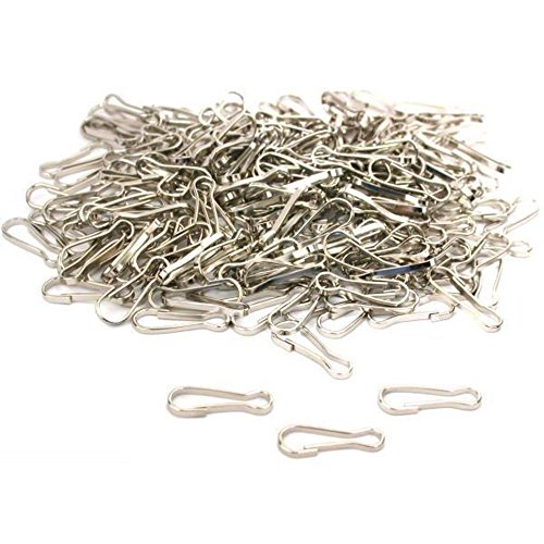 200 Lanyard Hook Craft & Hobby ID Card Key Chain Parts