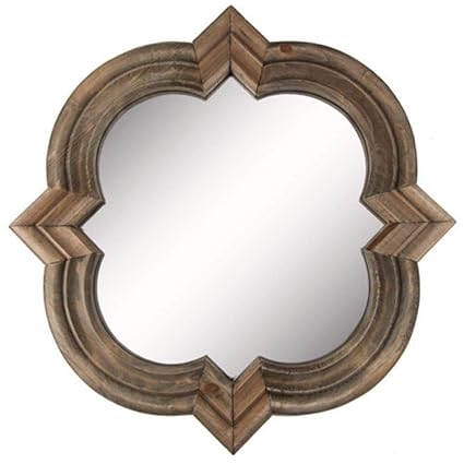 Amazon Com K N35 Indoor Wall Mirror Art Decor Natural Wood 18