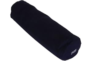 PEACH BLOSSOM YOGA Yoga Neck Bolster/Cushion Ergonomic Restorative Pillow Buckwheat Hull Filling