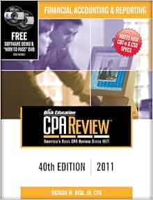 Bisk Cpa Review Financial Accounting Amp Reporting 40th