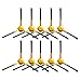 BettaWell Replacement for 3-Armed Nylon Spining Side Brushes Ecovacs DEEBOT N78 M85 M88 M80 Pro M81 R95 SLIM2 Robotic Vacuum Cleaner (Packs of 10)