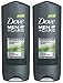 Dove Men+Care Elements Body Wash, Minerals and Sage, 13.5 Ounce (Pack of 2)
