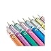 Pentel Arts Slicci METALLIC (0.8mm) Needle Tip Med Gel Pen Assorted Metallic Ink, 8 Pack