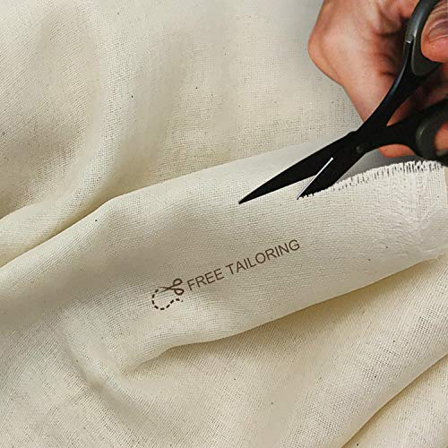image for AUOON 5 Yards 45 Square Feet Grade 90 Cheese Cloth,100% Unbleached Cot