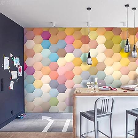 Téléchargement gratuit Images Huangy Ahui Sticker 3d Stereo Moderne Couleur Geometrique Papier le plus cool salutations