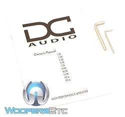 DC Audio 7.5K Monoblock 7500W RMS Amplifier
